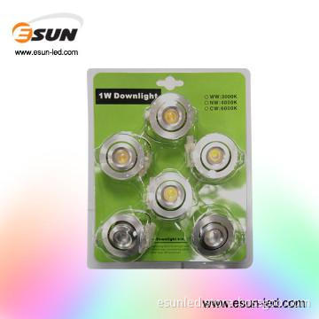 1w led down light CRI>80, CE RoHS
